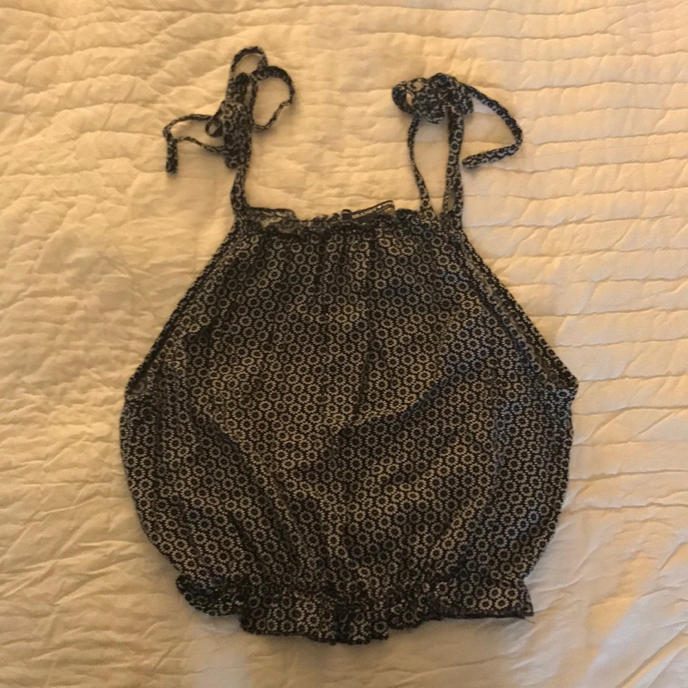 Brandy Melville Tied Crop Top